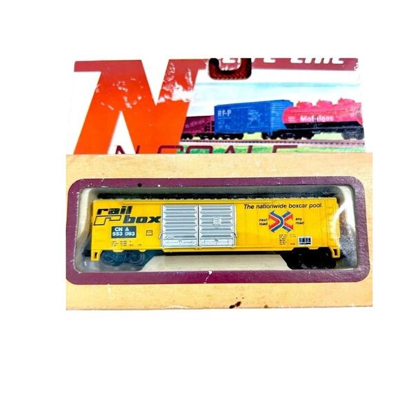 2 VINTAGE NIB Life Like RF & P and CNA Rail Box Freight Box Car N Scale - Picture 8 of 13